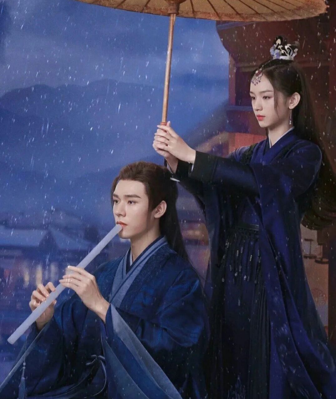 山河令龚俊神图  天窗的光会照到鬼谷,鬼谷的风也会吹到天窗,那年春天