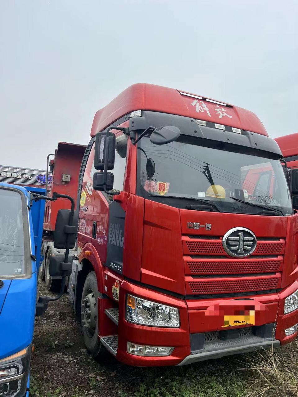 新到21年12月份解放j6p智慧版2.0   460马力安全行驶11万公里 加9.