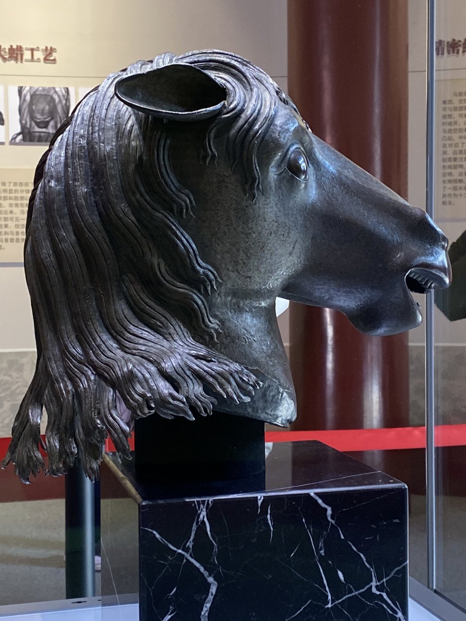 圆明园马首 圆明园"马首"原件,流失海外160年回归,在它身上记载了一段