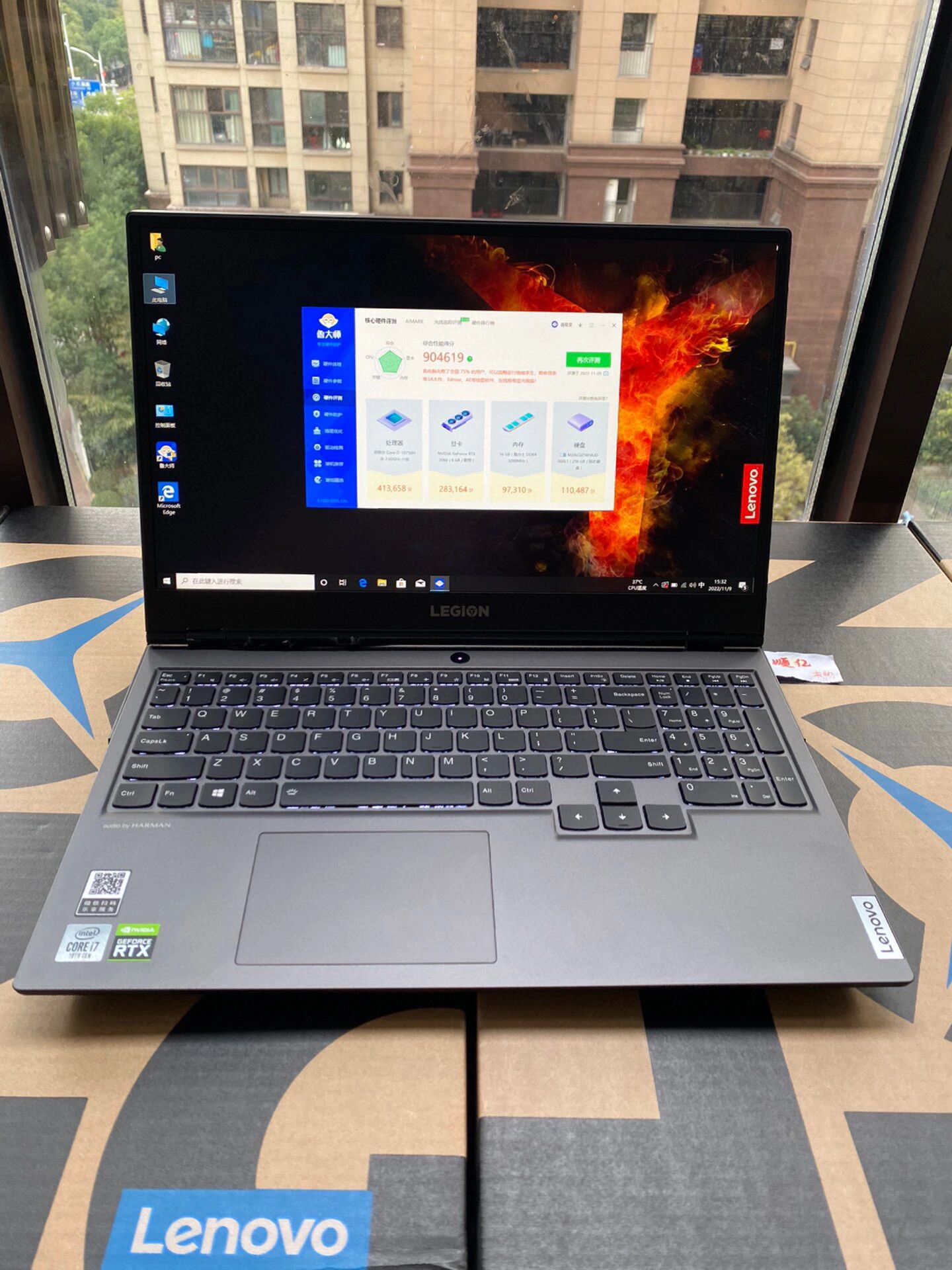 吃鸡专用游戏本 全套带包装专柜样机联想拯救者y7000p 2020款电竞游戏