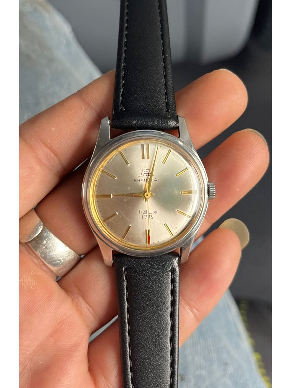 国货之光|经典款老上海1120手表 国货之光|印刷塔标,太妃针,金刻标.