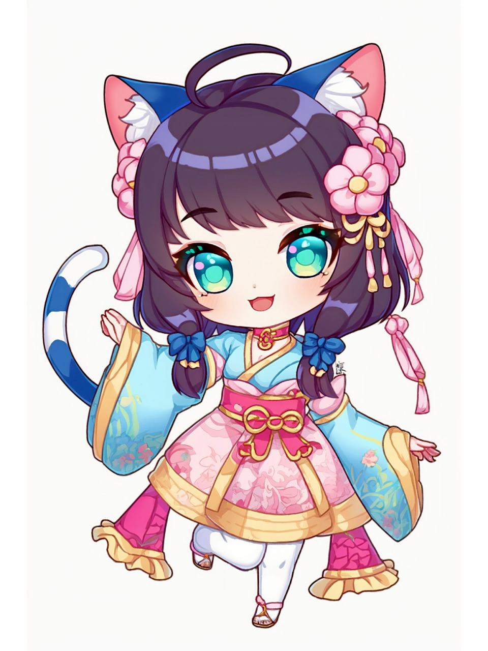 q版二次元猫拟人 q版二次元猫拟人!