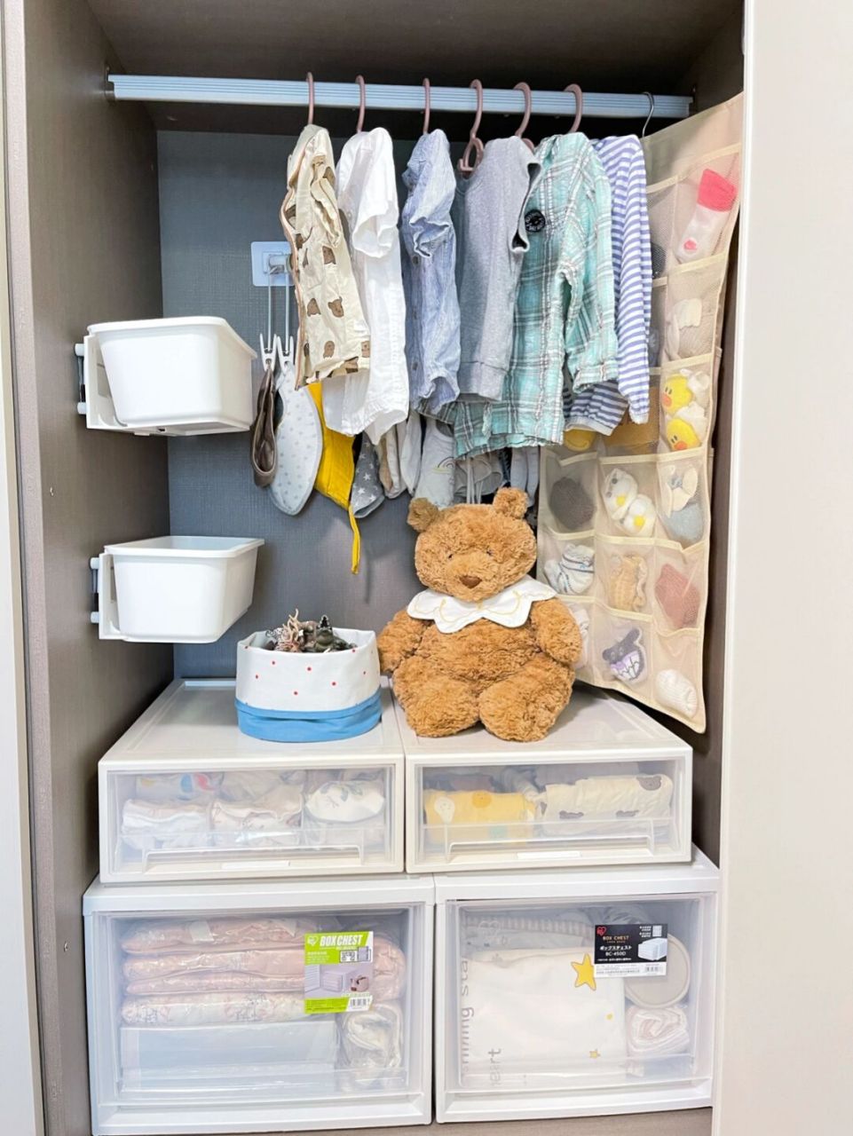 02 原来给宝宝收纳衣物介么治愈 整整齐齐引起极度舒适99队友都