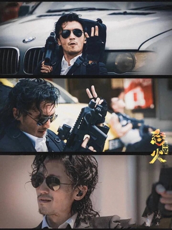 怒火重案这部电影有着完整的故事线78,阿敖(谢霆锋饰)和阿邦(甄子丹