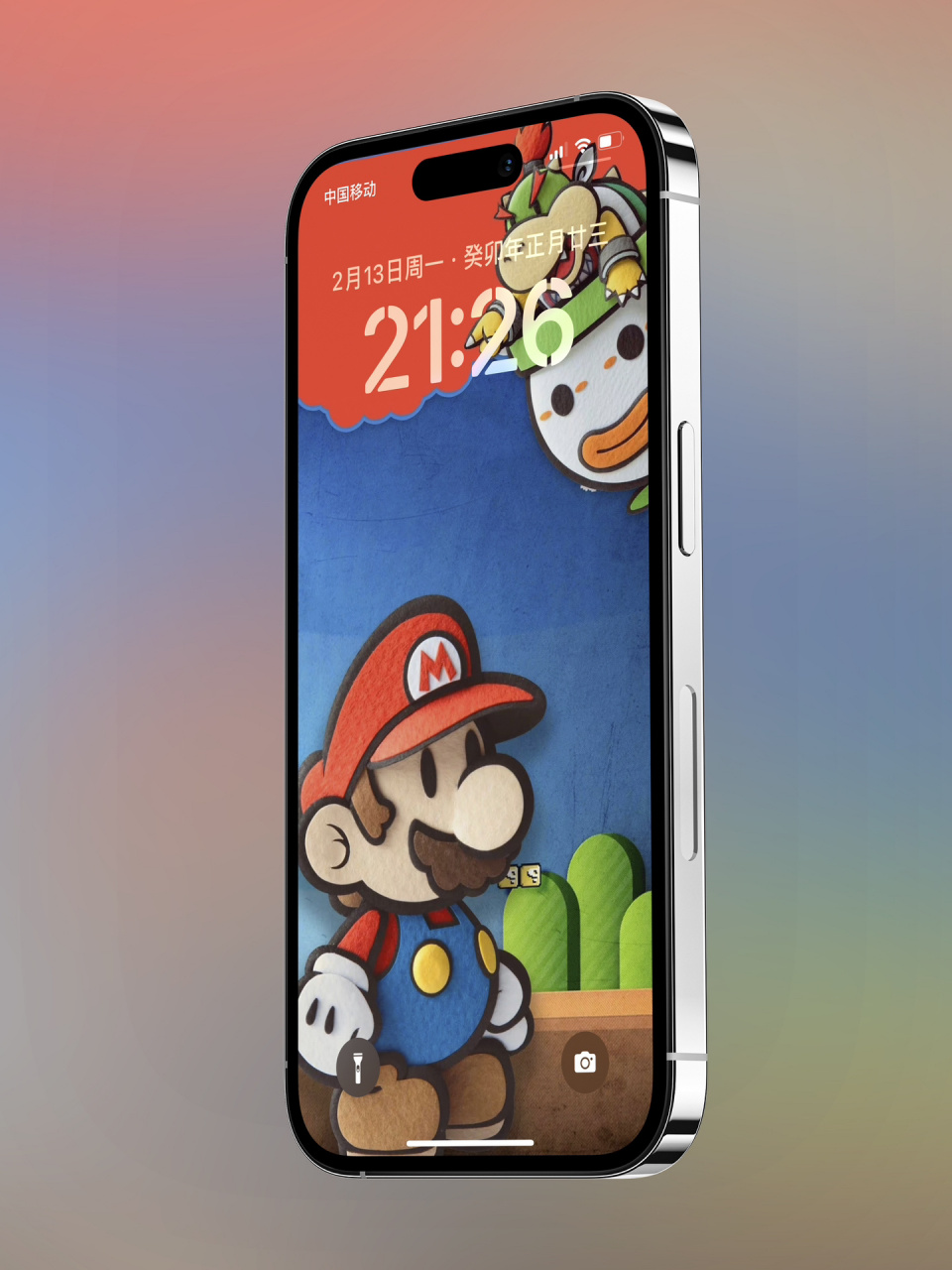 质感马里奥|手机壁纸 想当年第一次接触的电子游戏就是马里奥
