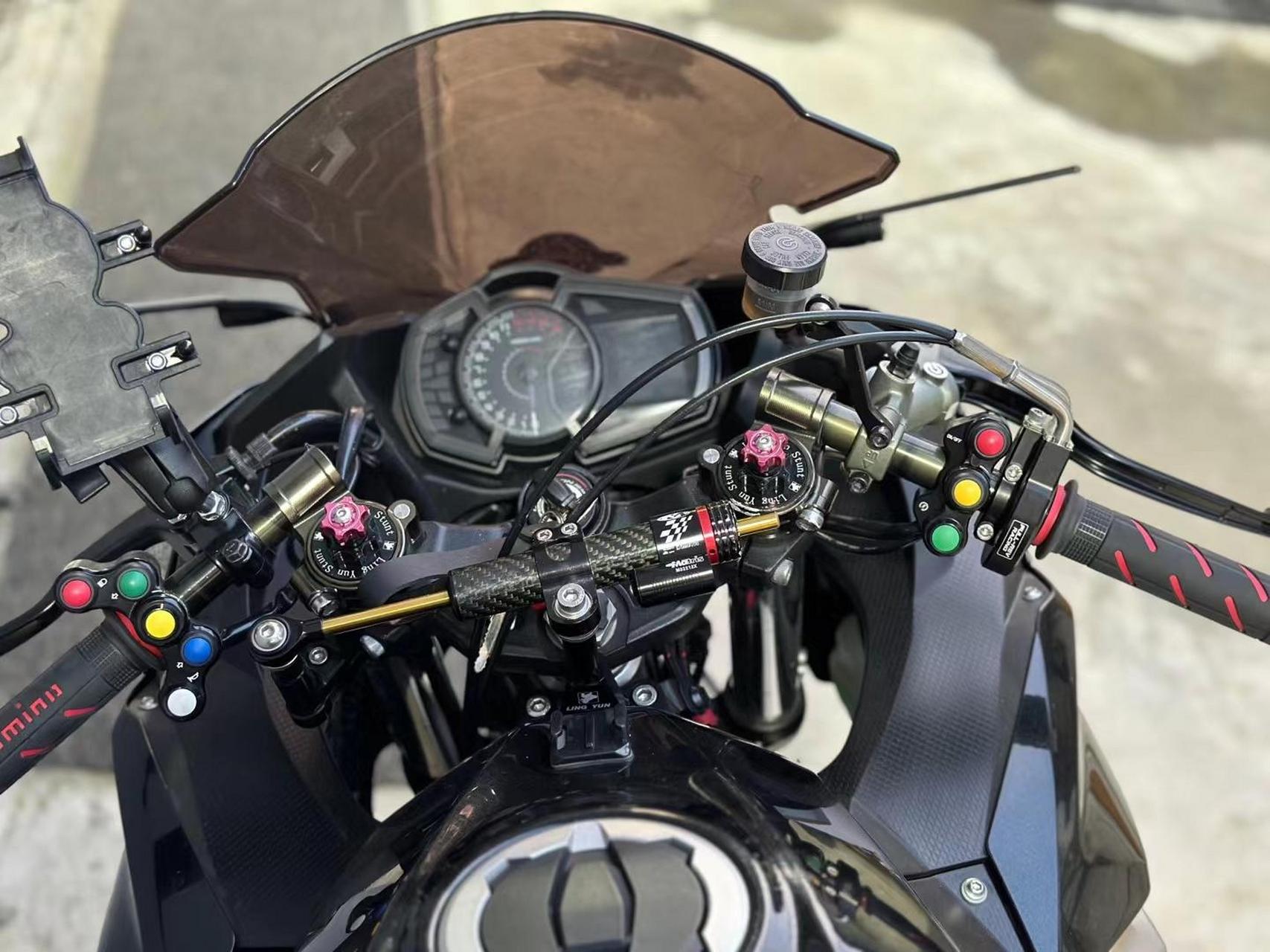 21年爆改川崎忍者400 安全行驶8000公里 改装:布雷博卡钳 上泵02