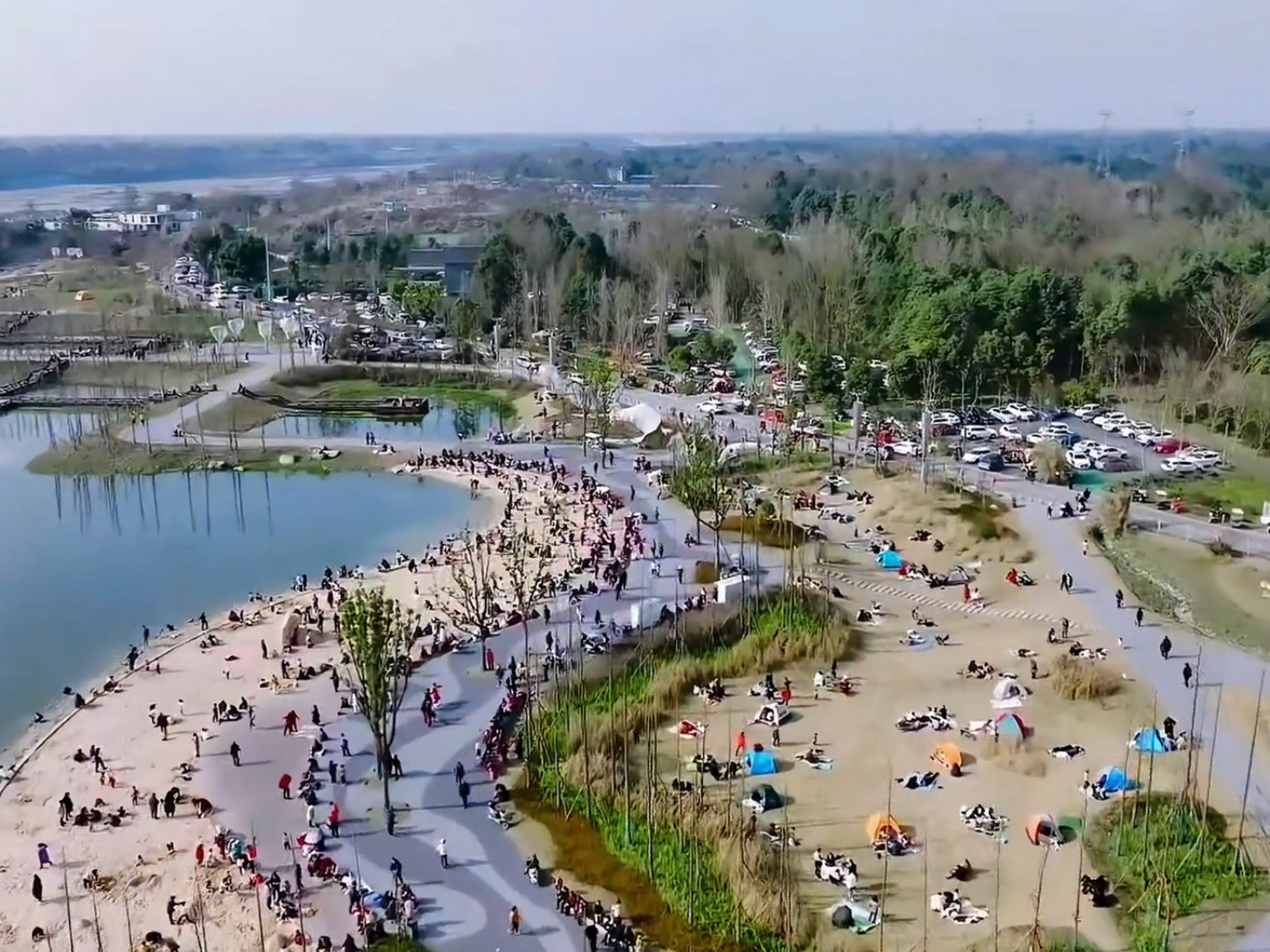 温江新晋遛娃宝藏地——鲁家滩潮玩运动公园