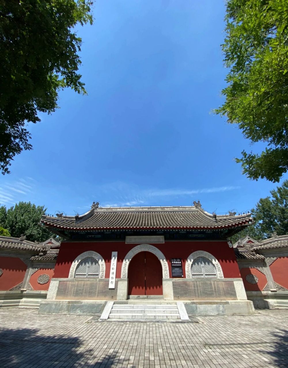 北顶娘娘庙 北京鸟巢水立方附近的北顶娘娘庙.