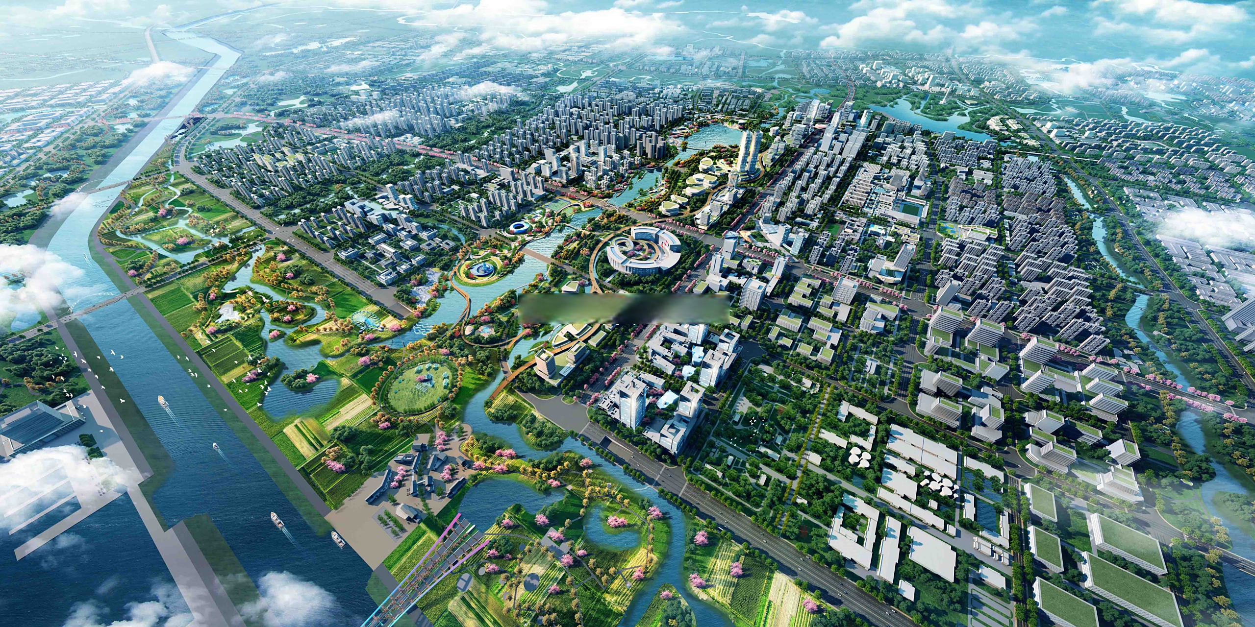 合肥运河新城愿景规划图,这个全部实现的话,大家觉得需要多少年?