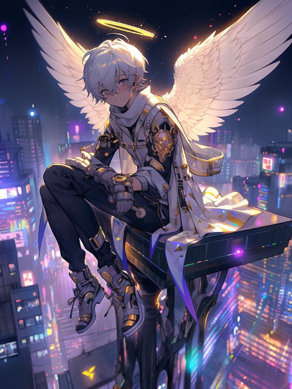 帅气男生头像(天使版)