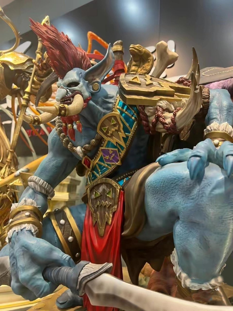 《魔兽世界》部落大酋长"暗矛巨魔"沃金 作为暴雪娱乐出品的魔兽系列