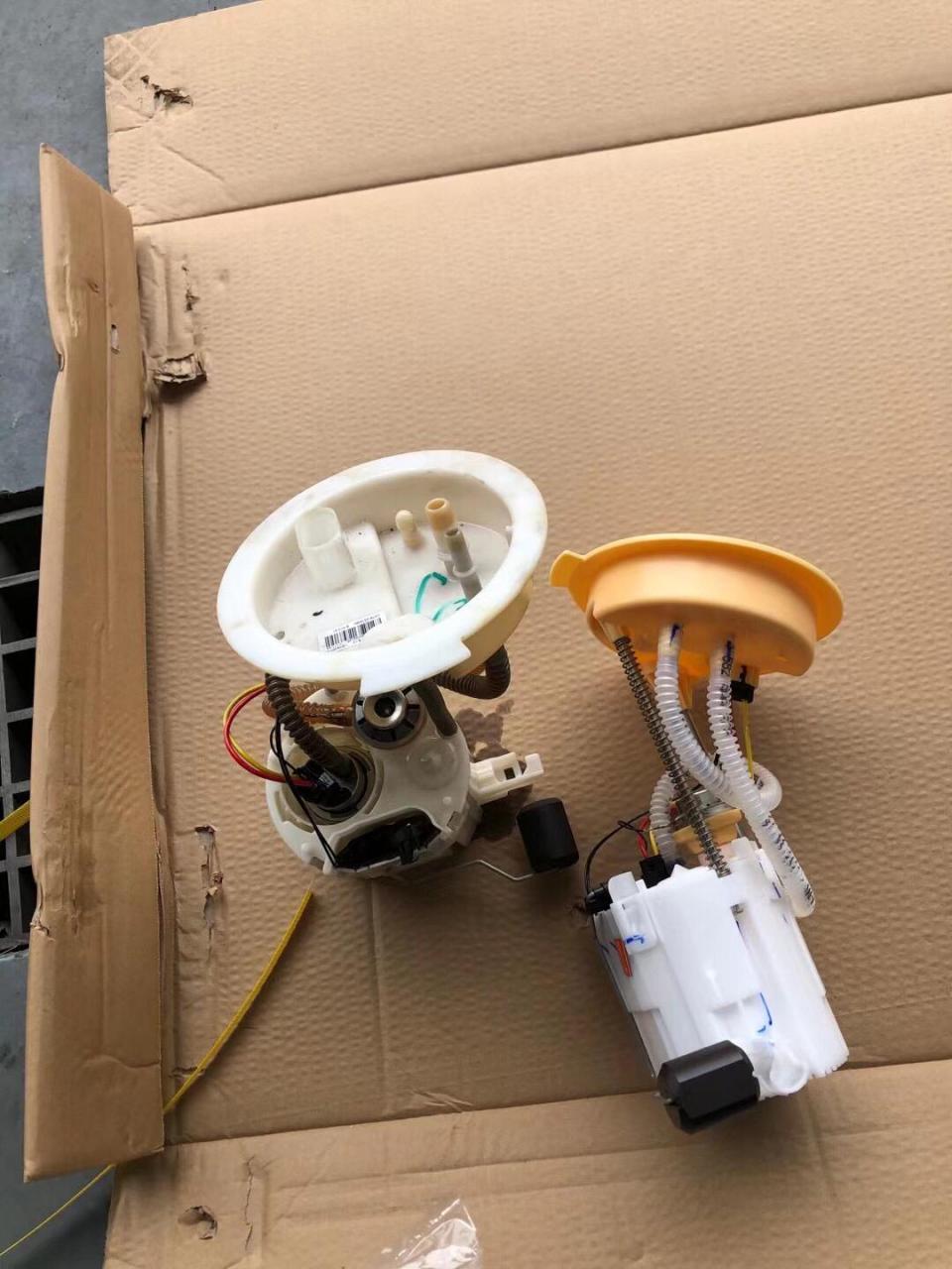 宝马3系车辆无法启动,更换汽油泵!