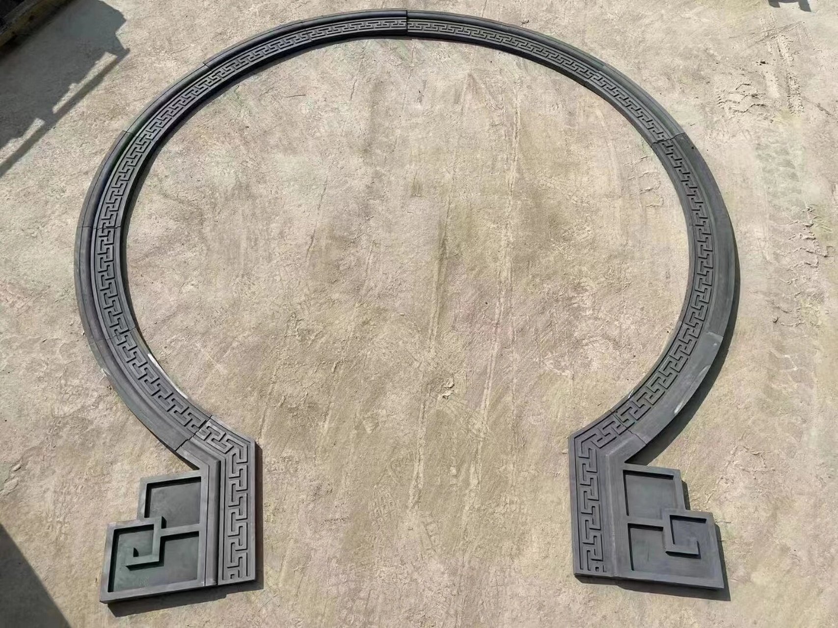 砖雕月亮门 款式多多