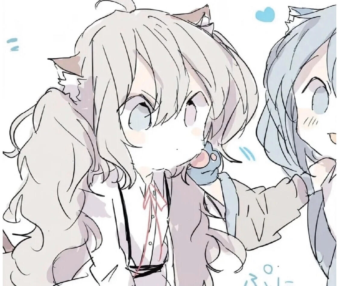 超级可爱初音未来闺蜜头像