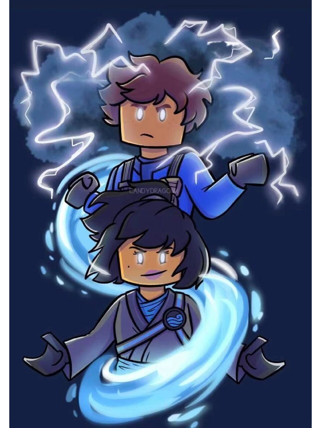 乐高幻影忍者壁纸.