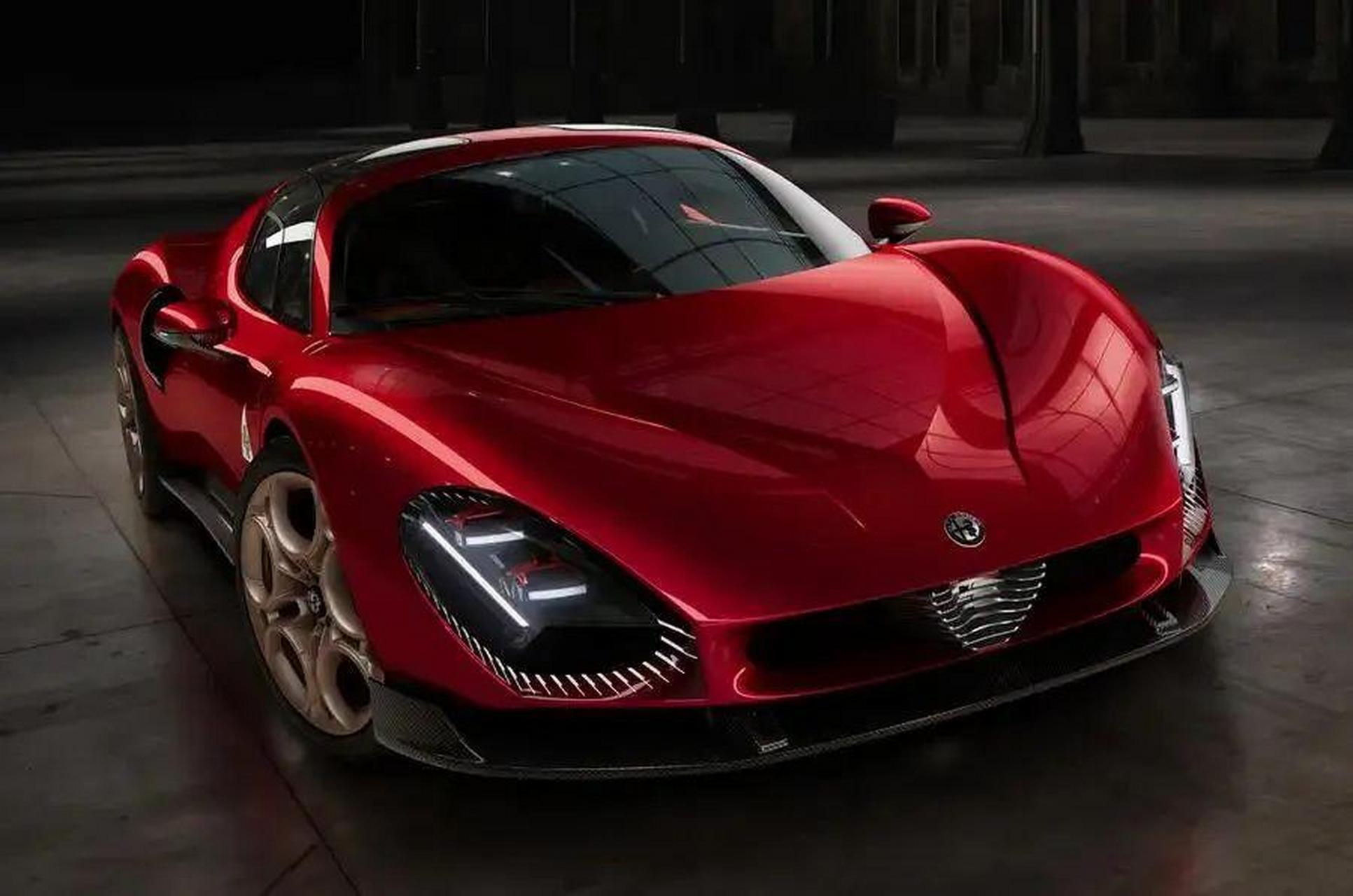 阿尔法·罗密欧 (alfa romeo) 发布最后一款纯燃烧超级跑车—— 33