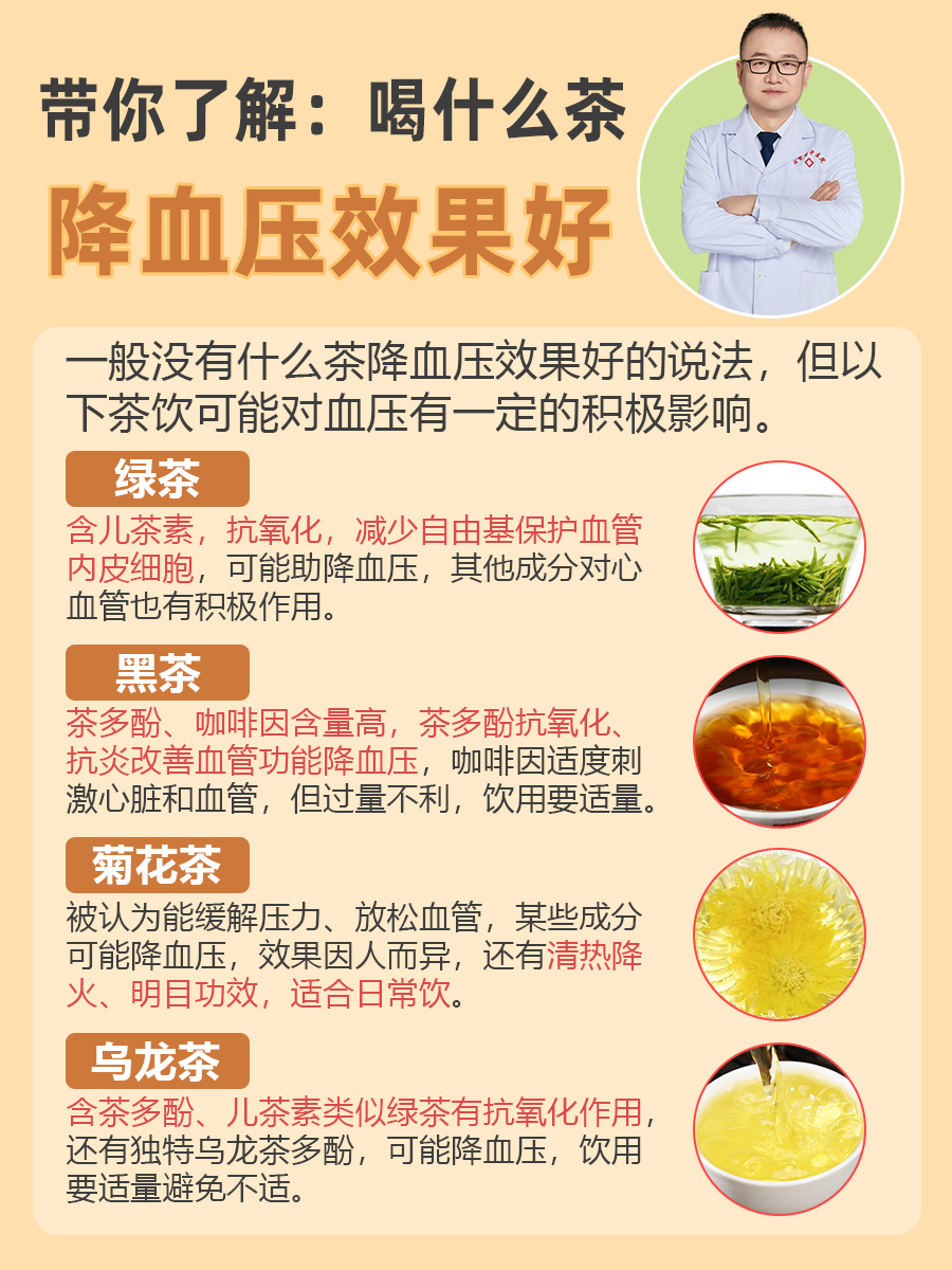 高血压不碰8种茶