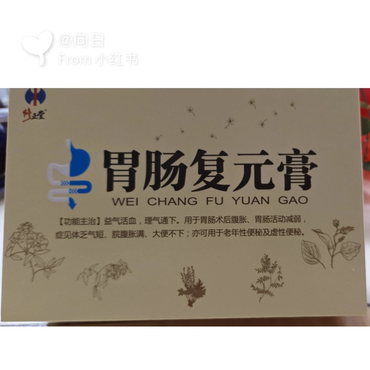 胃肠复元膏多少钱一盒图片