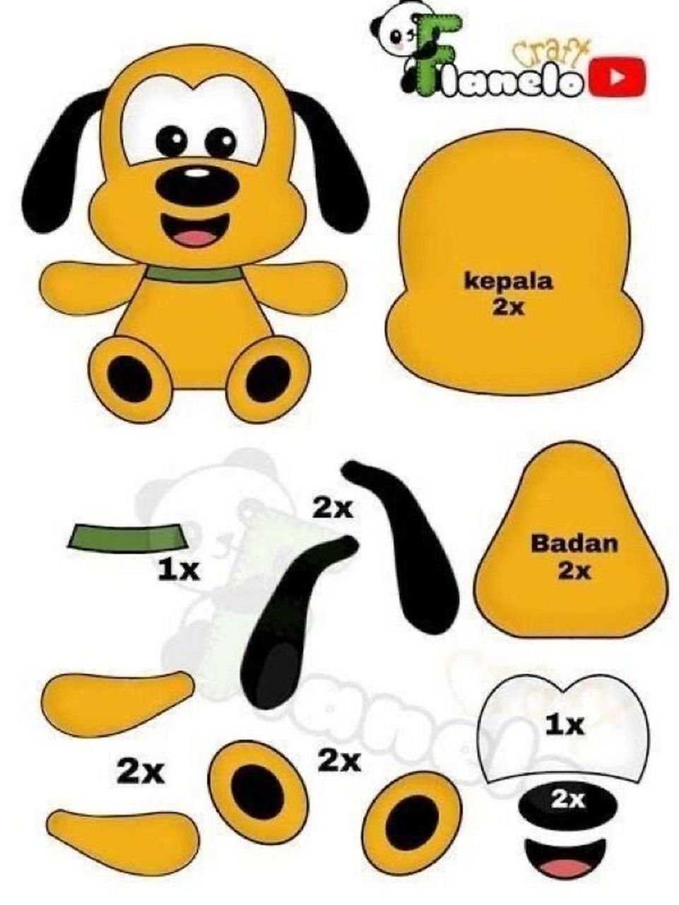 布鲁托不织布图纸 分享创意与灵感