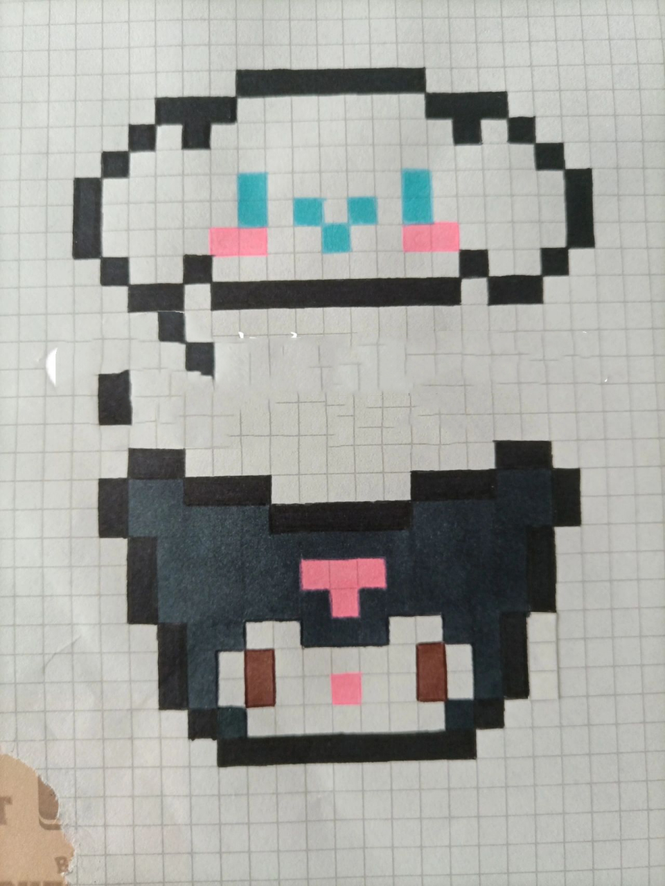 格子画(临摹) 三丽鸥系列