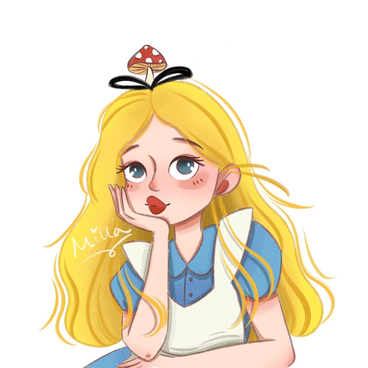 在逃公主们!来取走你的迪士尼公主头像啦!