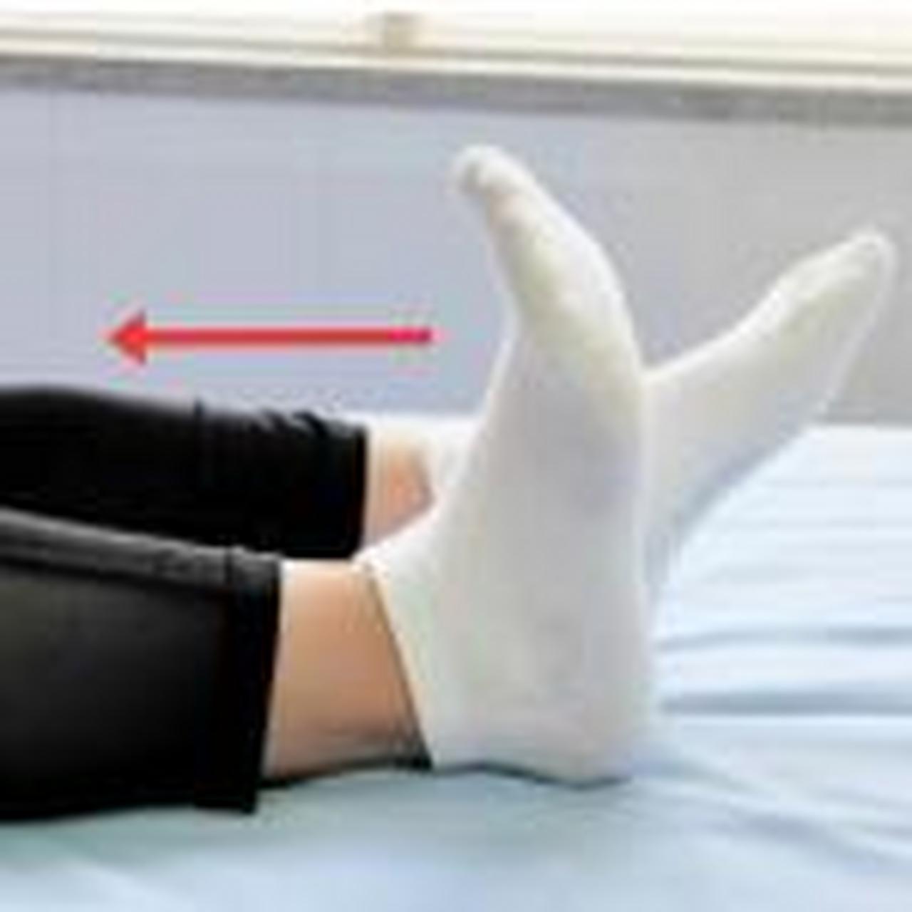 踝泵运动:是通过踝关节的运动,起到像泵一样的作用,促进下肢的血液