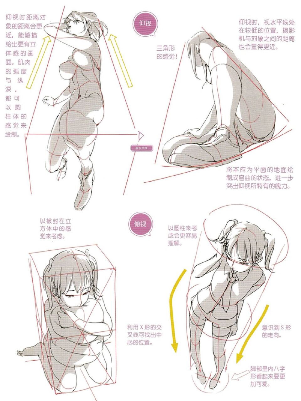 注入人物活力,人体动态素材分享97 人体画得僵硬?