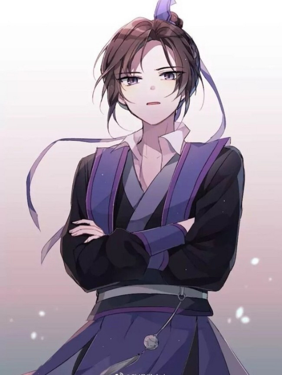 江澄 我发现江澄散下头发时好温柔啊 而魏无羡却不一样,他是绝望