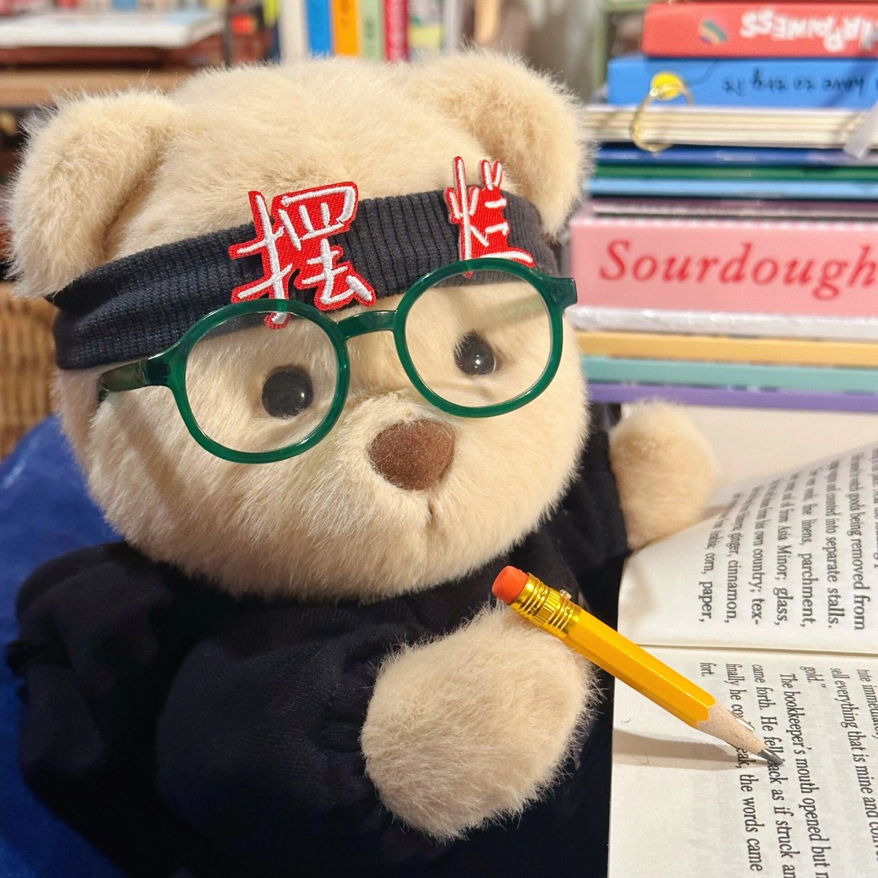 摆烂小熊|学习头像 小熊:我今天摆烂,明天摆烂,天天摆烂… 就是自律