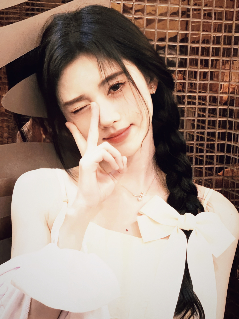 鞠婧祎的一组元气小清新头像合集