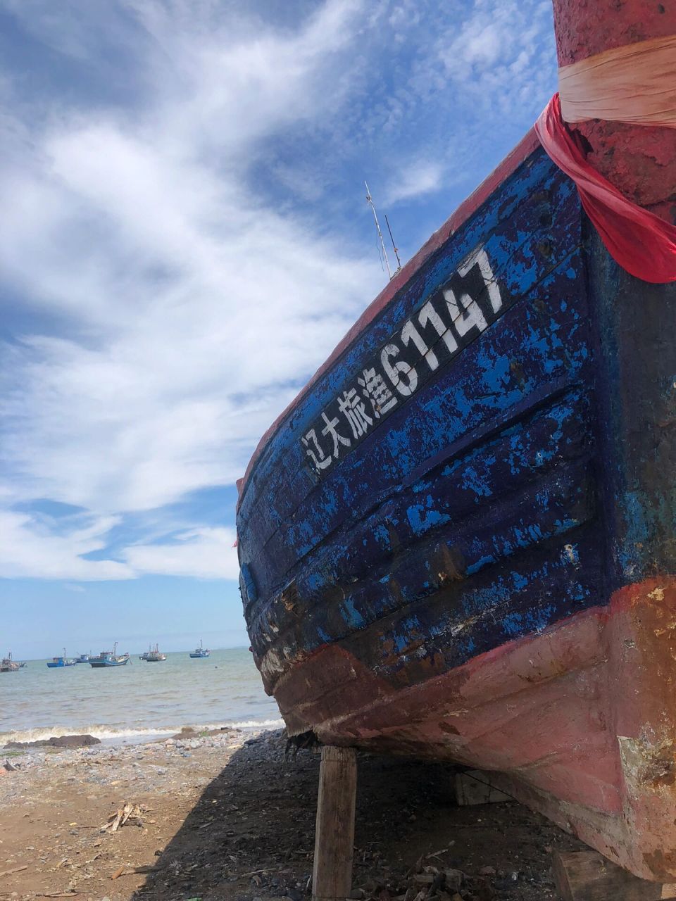 大连海滨浴场推荐(免费93) 地点:大连旅顺三涧堡小渔港 优点:刚开放