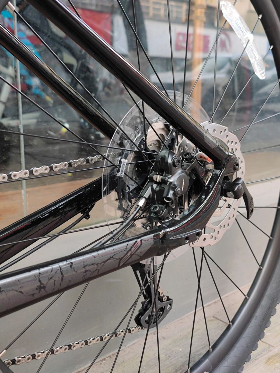 捷安特23款xtc 820亮黑色 捷安特aluxx sl 铝合金车架 shimano 270