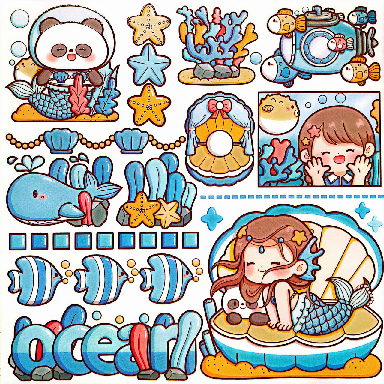 提拉多方方贴纸第二弹!