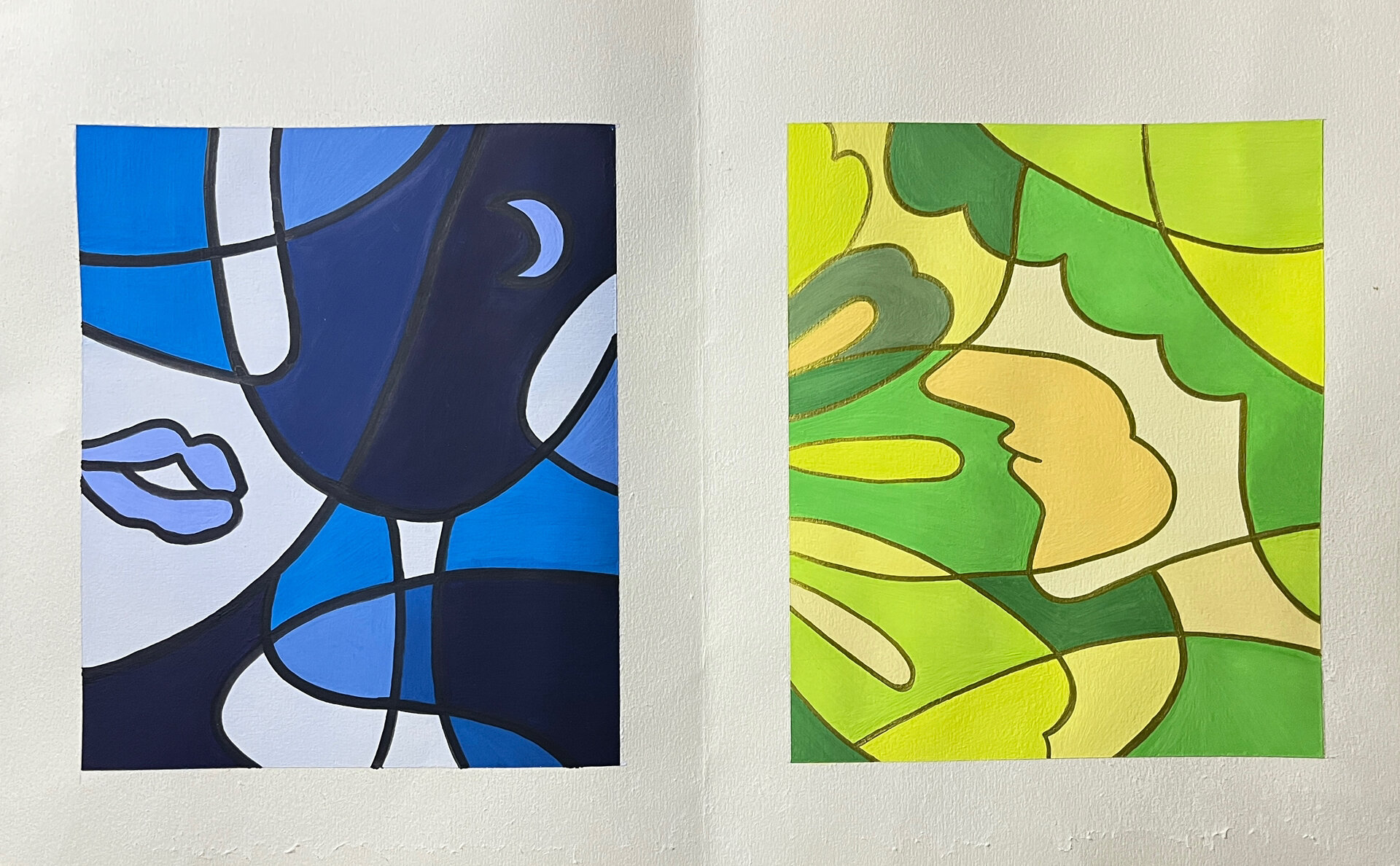 同类色近似色装饰画