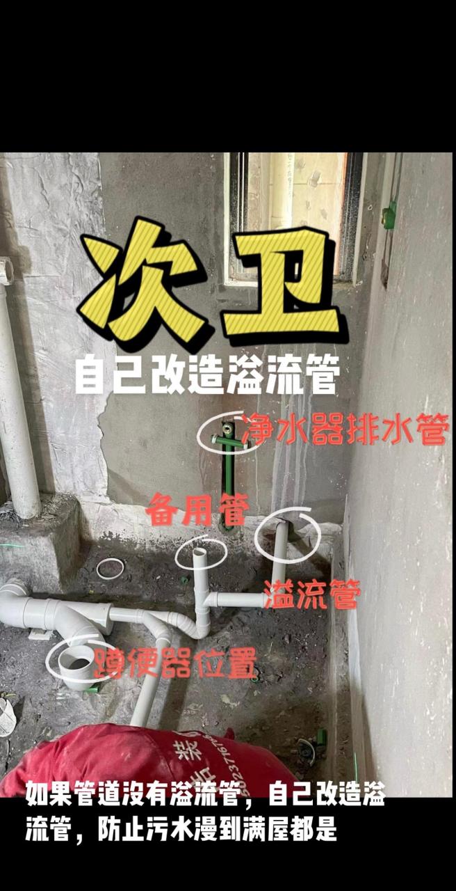 楼顶下水管安装图解法图片