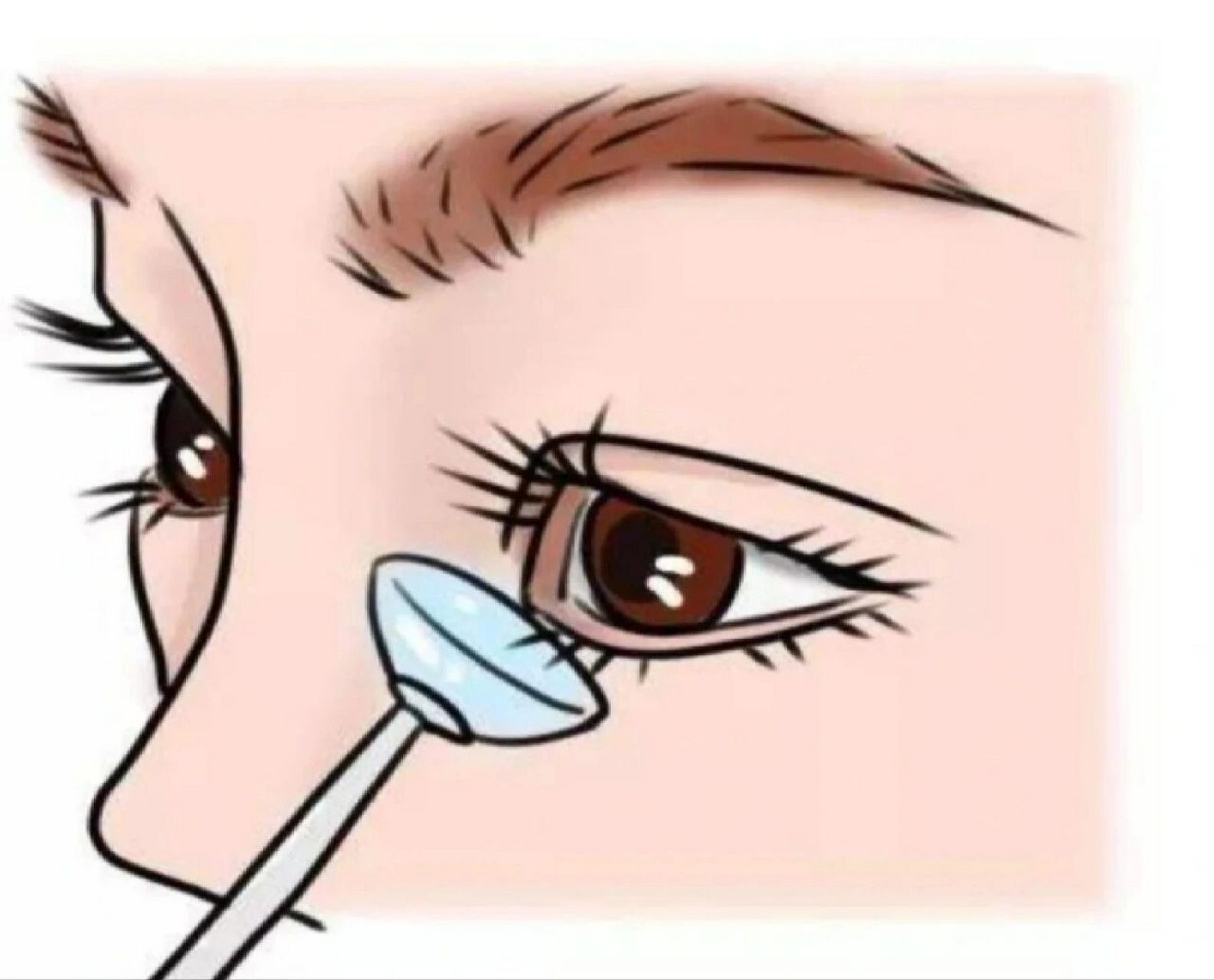 有姐妹说戴隐形眼镜脸变大了98 最近小红书有姐妹说戴隐形眼镜脸变