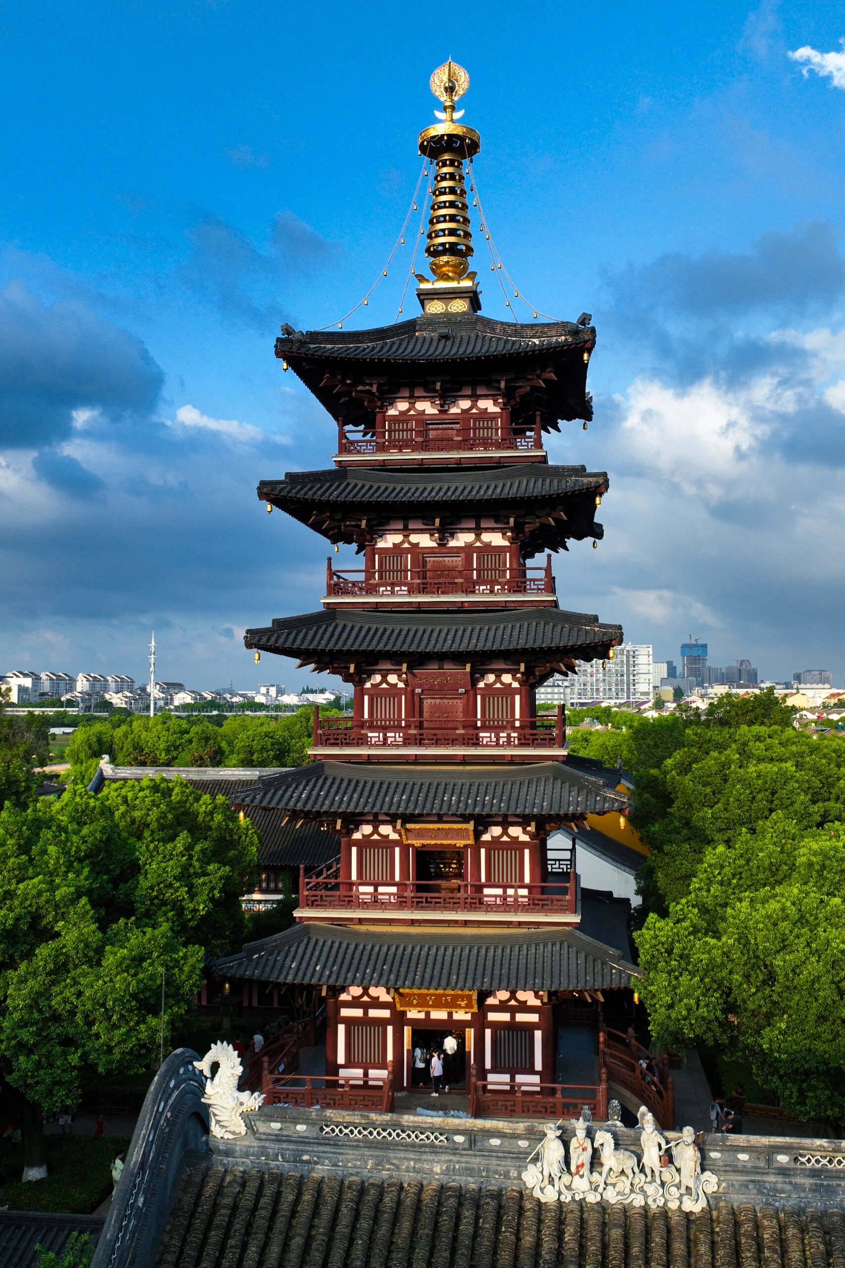 崇明寒山寺图片