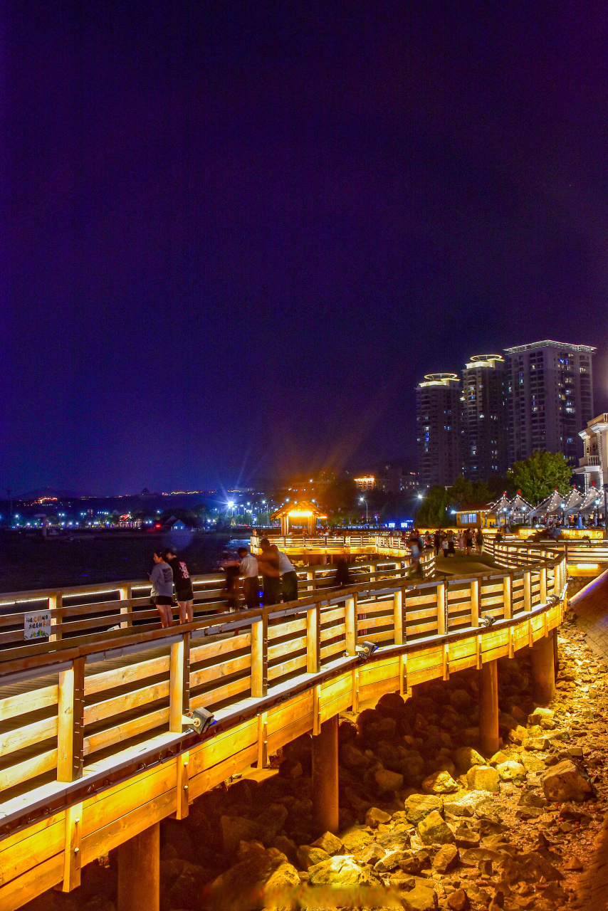 烟台夜景最漂亮的地方图片