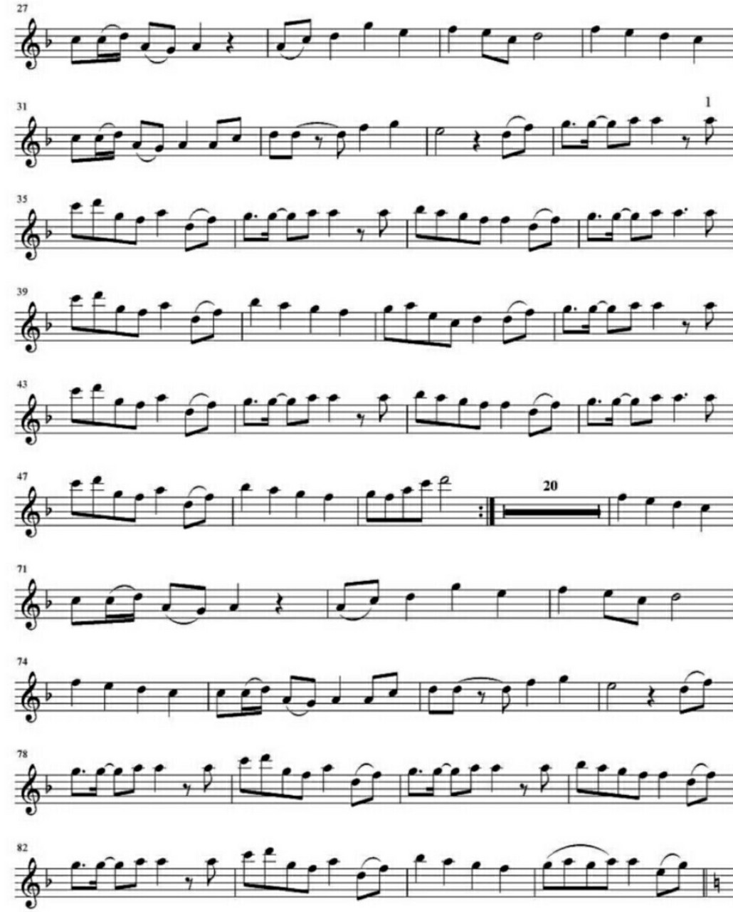 小提琴千本樱曲谱图片