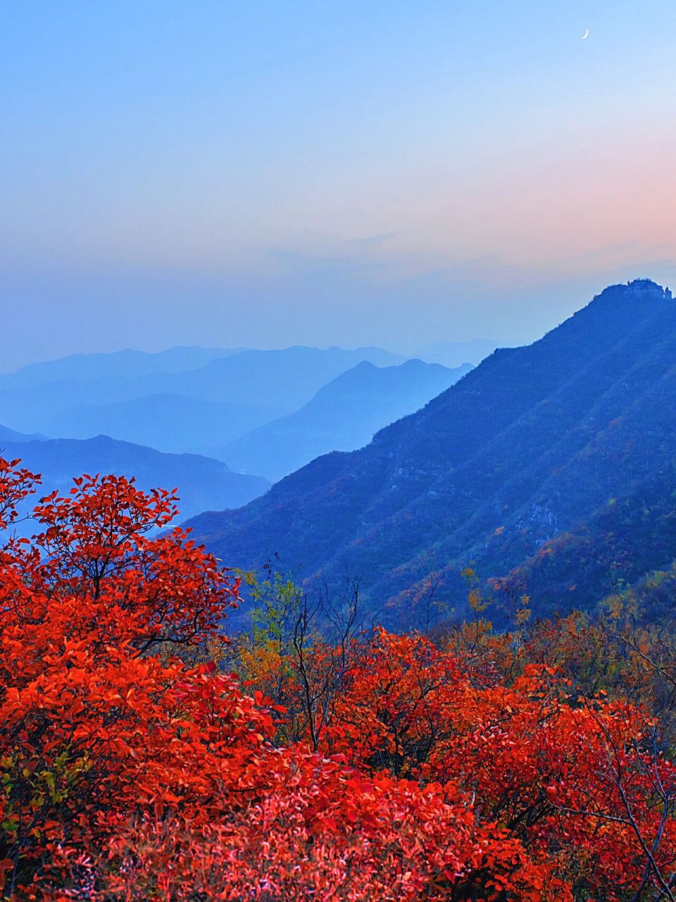 太行山秋景图片