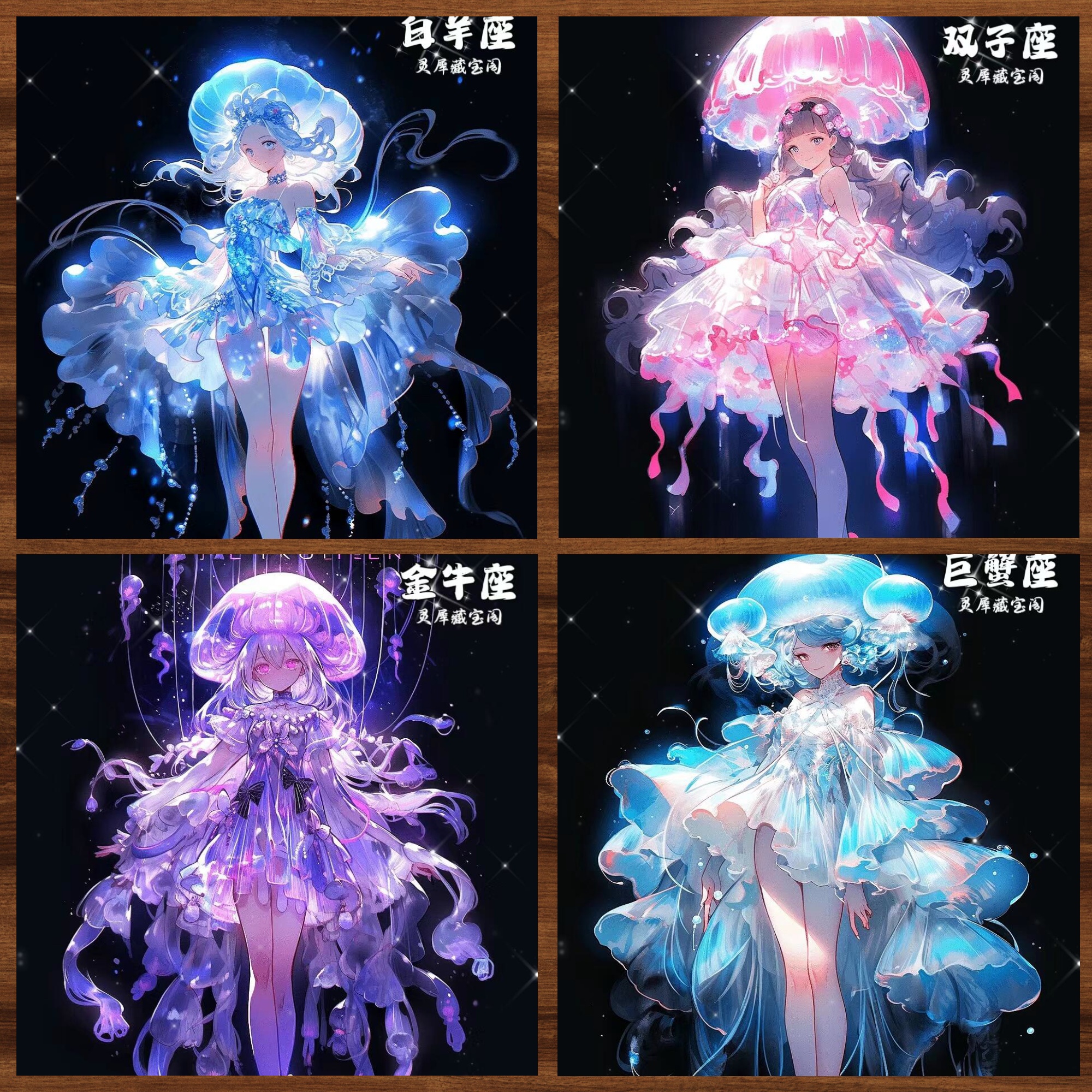 星座水母公主梦幻登场