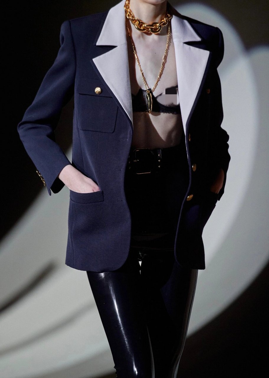 saintlaurent|圣罗兰|ysl20秋冬秀款西装 全新带吊牌 口袋未拆封 非常