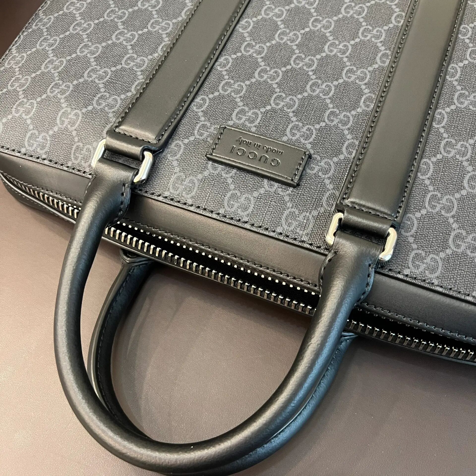 gucci 古驰 公文包 双g 男士手提包