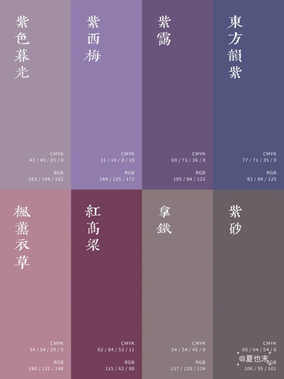 78超好看的莫兰迪纯色壁纸鸭-紫色系(五) 78莫兰迪色也太温柔了吧