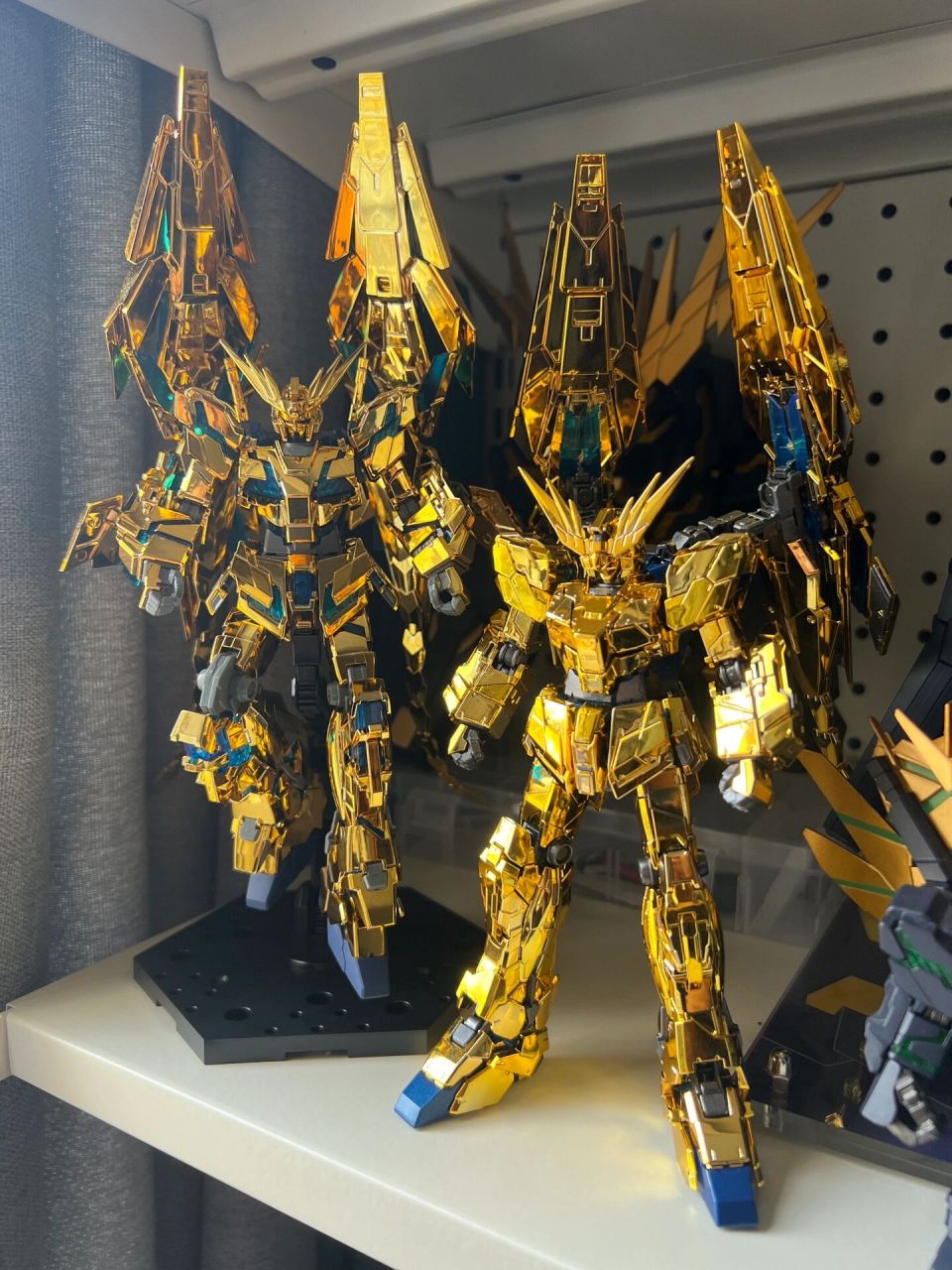 rg/hg菲尼克斯-电镀版 1,这个小小的rg菲尼克斯独角兽真的有震撼到我