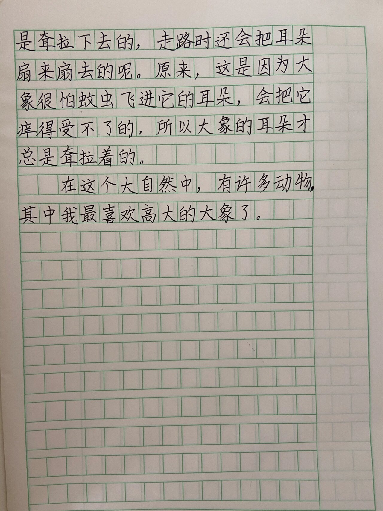 写动物的作文图片