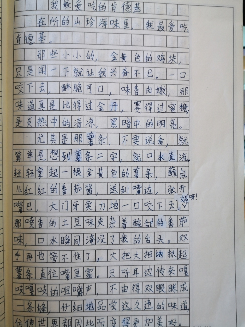 美食作文400字图片