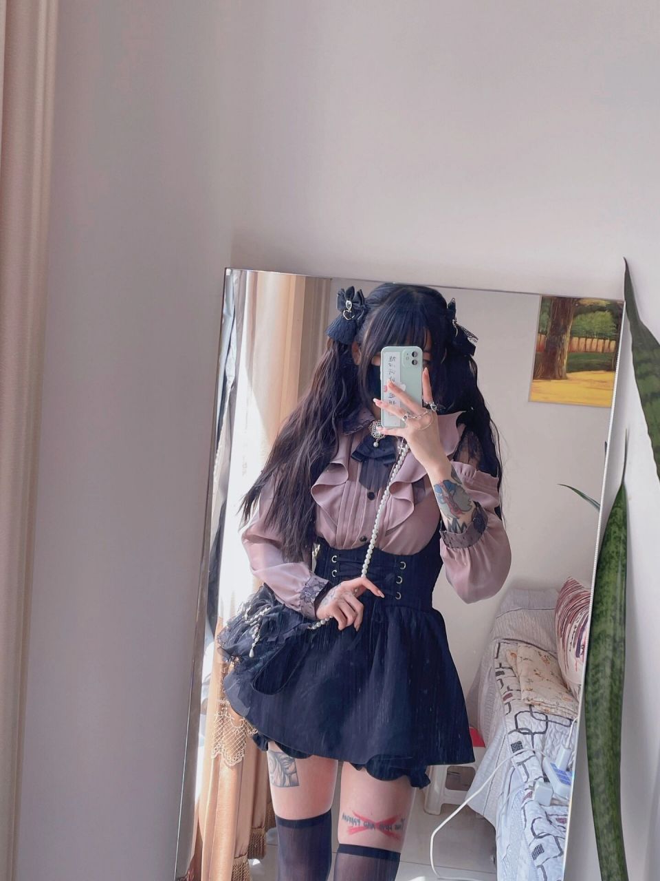 地雷系穿搭 家银们买它 真泰好看拉!