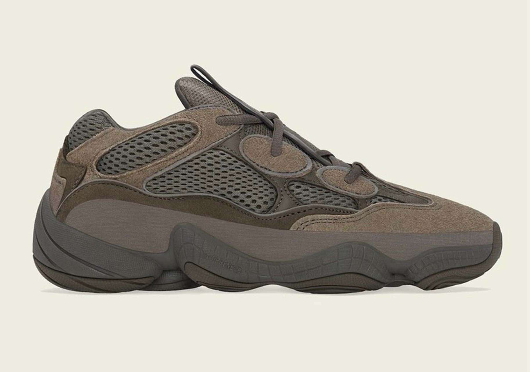 全新配色 yeezy 500 官图曝光 全新配色 yeezy 500 "clay brown" 实物