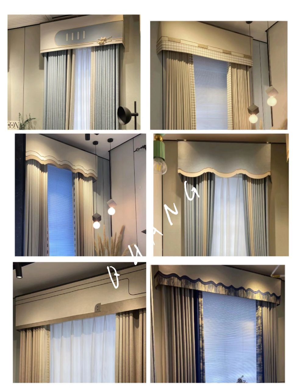 飘窗窗帘帘头大合集,简易美观